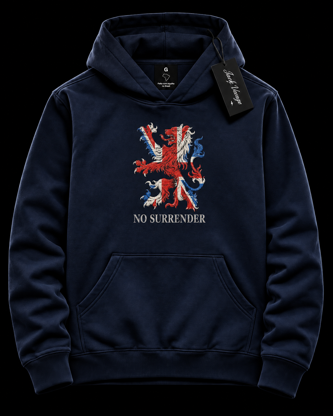 Moletom capuz No surrender
